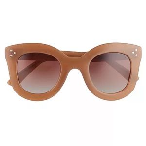Monroe Polaroids brown sunglasses Privé Revaux The Monroe 50mm Round